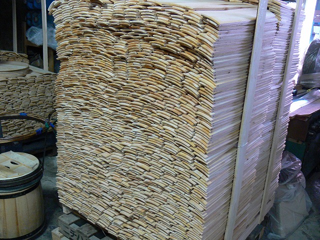 製材された木材